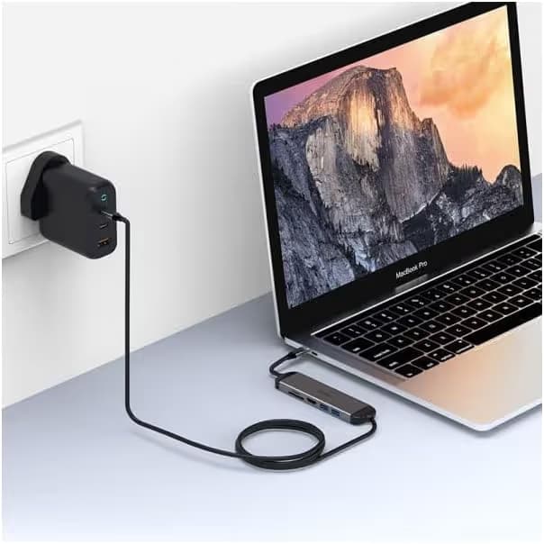 WIWU ALPHA 5 IN 1 USB-C HUB A521H - GRAY 3