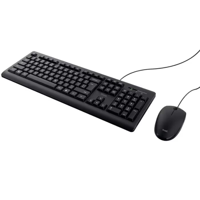 Ensemble Clavier & Souris Filaire Trust Primo - Noir 3