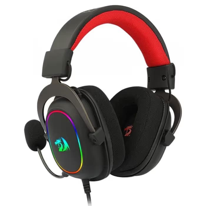 Micro Casque Gamer Redragon H510 Zeus-X RGB7.1 USB - Noir 2