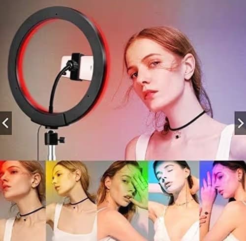 RGB LED Soft Ring light MJ26 3