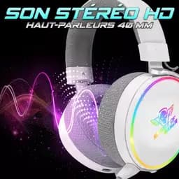 Micro Casque Gaming Sans Fil Spirit Of Gamer XPERTH1700 - Blanc 3