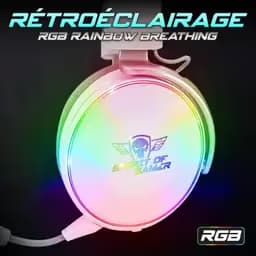 Micro Casque Gaming Sans Fil Spirit Of Gamer XPERTH1700 - Blanc 4