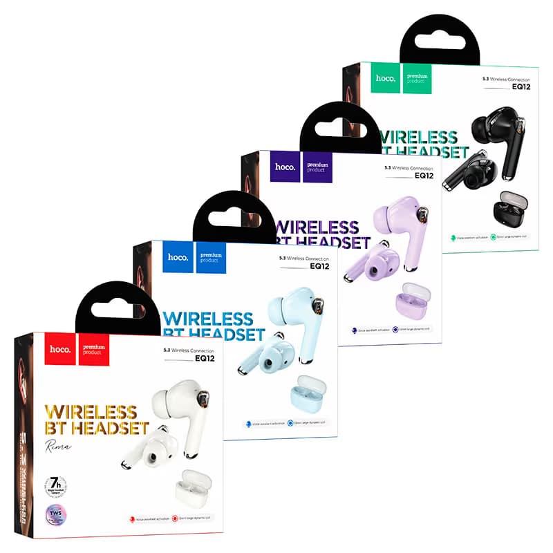 Écouteurs Sans Fil Hoco EQ12 - Violet 5