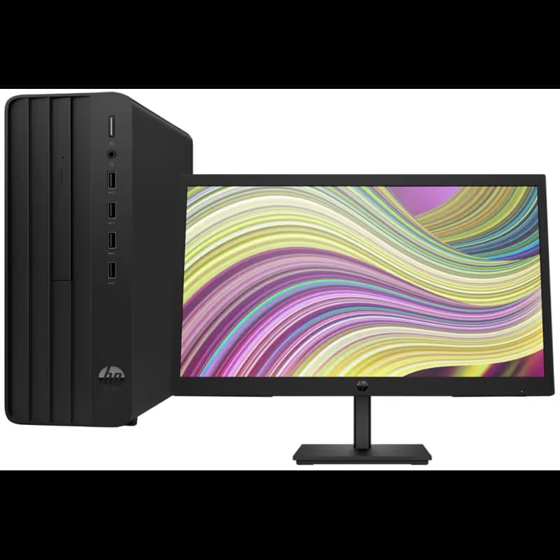 PC De Bureau  HP PRO 290 G9 I3 12È GÉN 8Go 512Go SSD + ECRAN 22" P22V G5 1