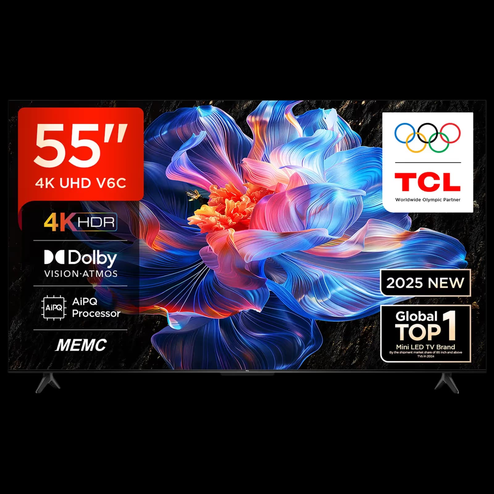 TV TCL 55'' Smart V6C UHD 4K 6