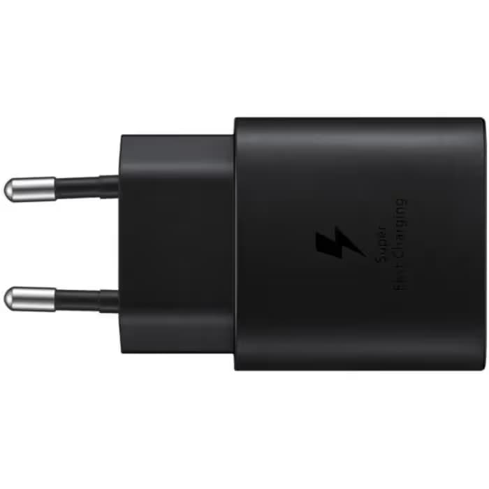 SAMSUNG Chargeur secteur Ultra Rapide 45W Noir + câble c/c 3