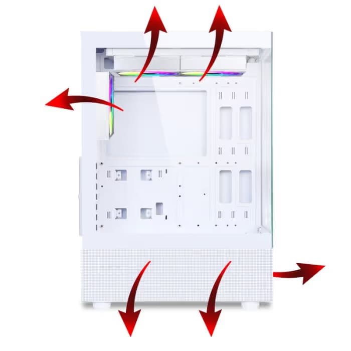 Boitier Gamer Spirit of Gamer Spectra Artic ARGB - Blanc 4