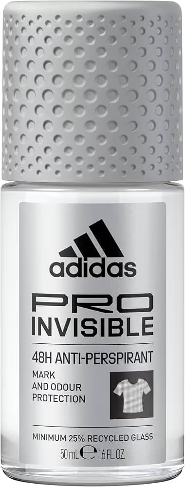 Adidas Déodorant roll-on Invisible pour Homme - 50ML