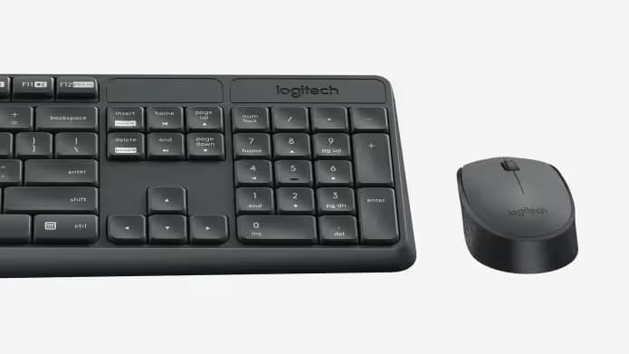 Ensemble Clavier Souris Sans Fil Logitech MK235 -Noir 2