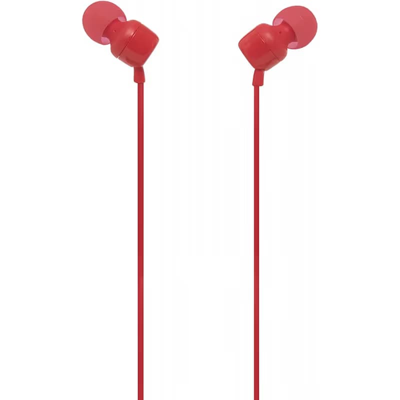 Écouteur Filaire JBL T110 - Rouge 1