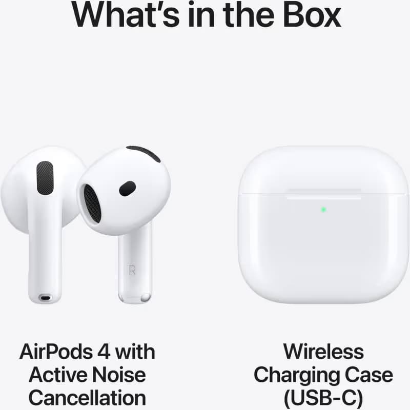 Apple - AirPods 4 ANC (MXP93ZM/A) - Blanc 8