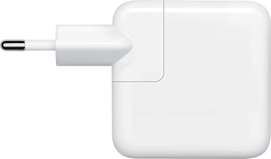 Apple - Adaptateur Secteur 35 W à Double Port USB-C (MW2K3ZM/A) - Blanc