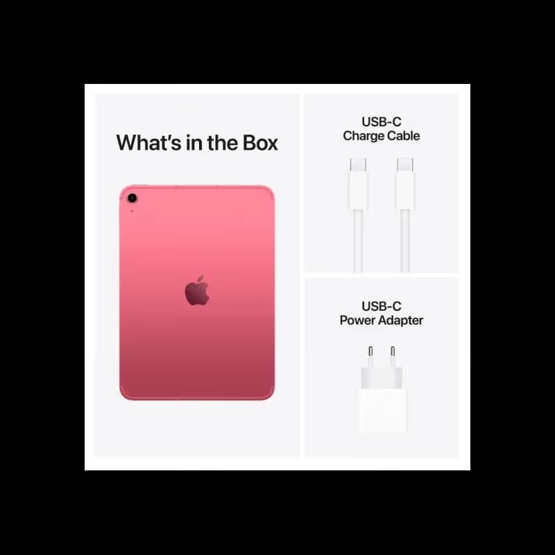 Apple - iPad 11" A16 128 Go 5G 2025 - Rose 5