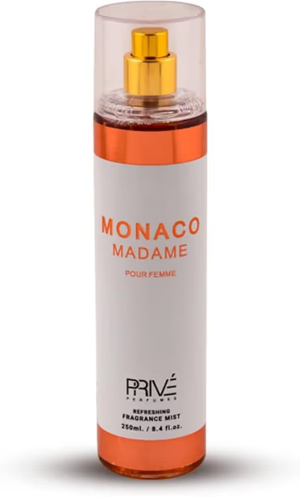 Monaco Madame Brume Corporelle Parfumée pour Femme - 250ML 