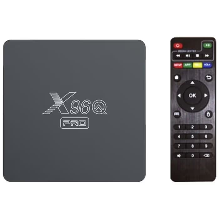 BOX TV Android X96Q Pro 4GO 32GO + 12 mois abonnement MAGNUM Gratuit