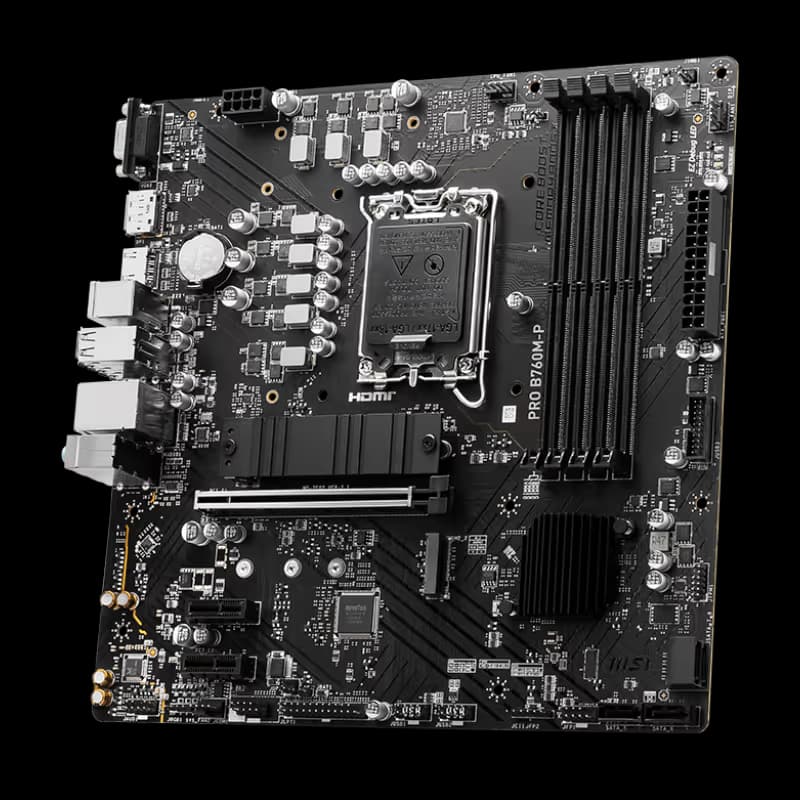 Carte Mère MSI Pro B760M-P DDR5 3