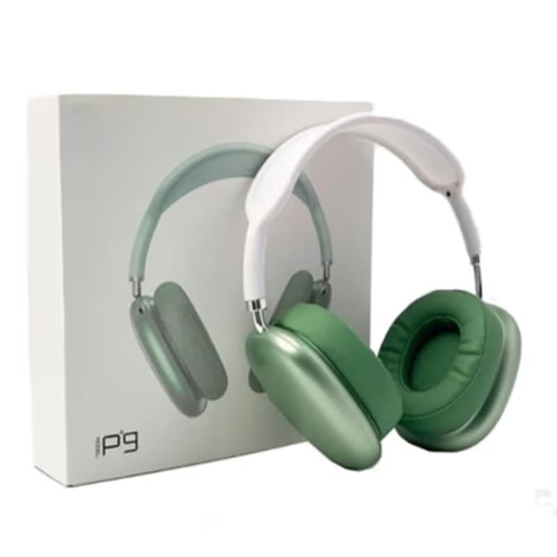 Casque Bluetooth P9 Vert 2