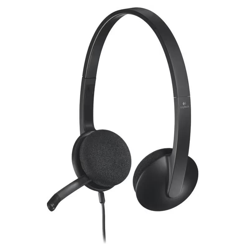 Micro Casque Filaire Logitech H340 Stéréo- Noir 2