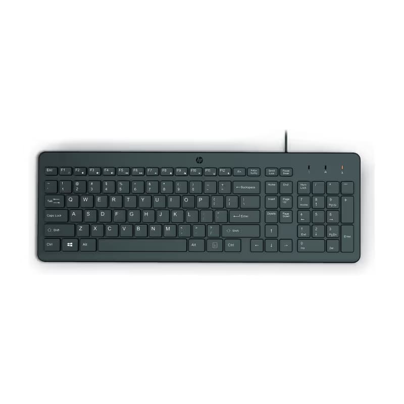 Clavier Filaire HP 150 AZERTY - Noir 2