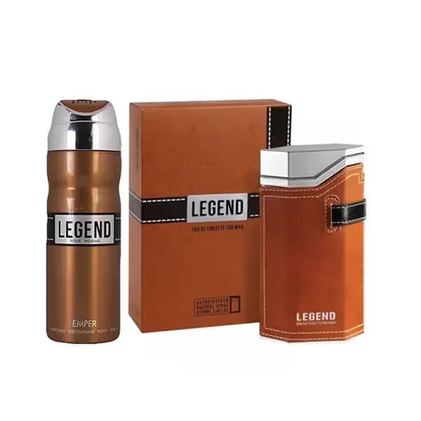 Coffret Legend Eau de Toilette pour Homme 100 ml & Déodorant Spray 200ml
