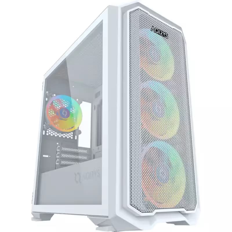 Boitier Gamer AQIRYS Wezen RGB - Blanc 2