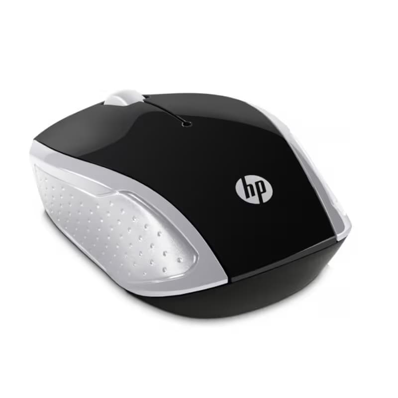 Souris sans fil HP 200 Silk- Pike Silver 1