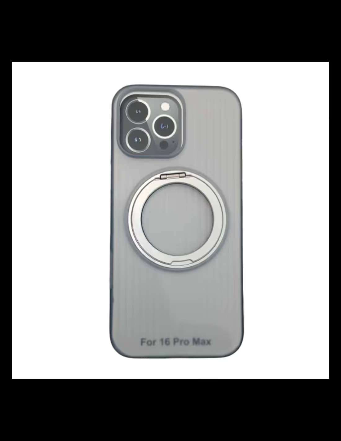 Coque en Silicone MagSafe Tadamall Premium Case pour iPhone 16 Pro Max - Transparent 1