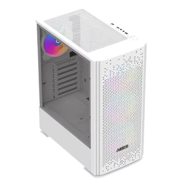 Boitier Gamer AQIRYS Gacrux RGB - Blanc 2