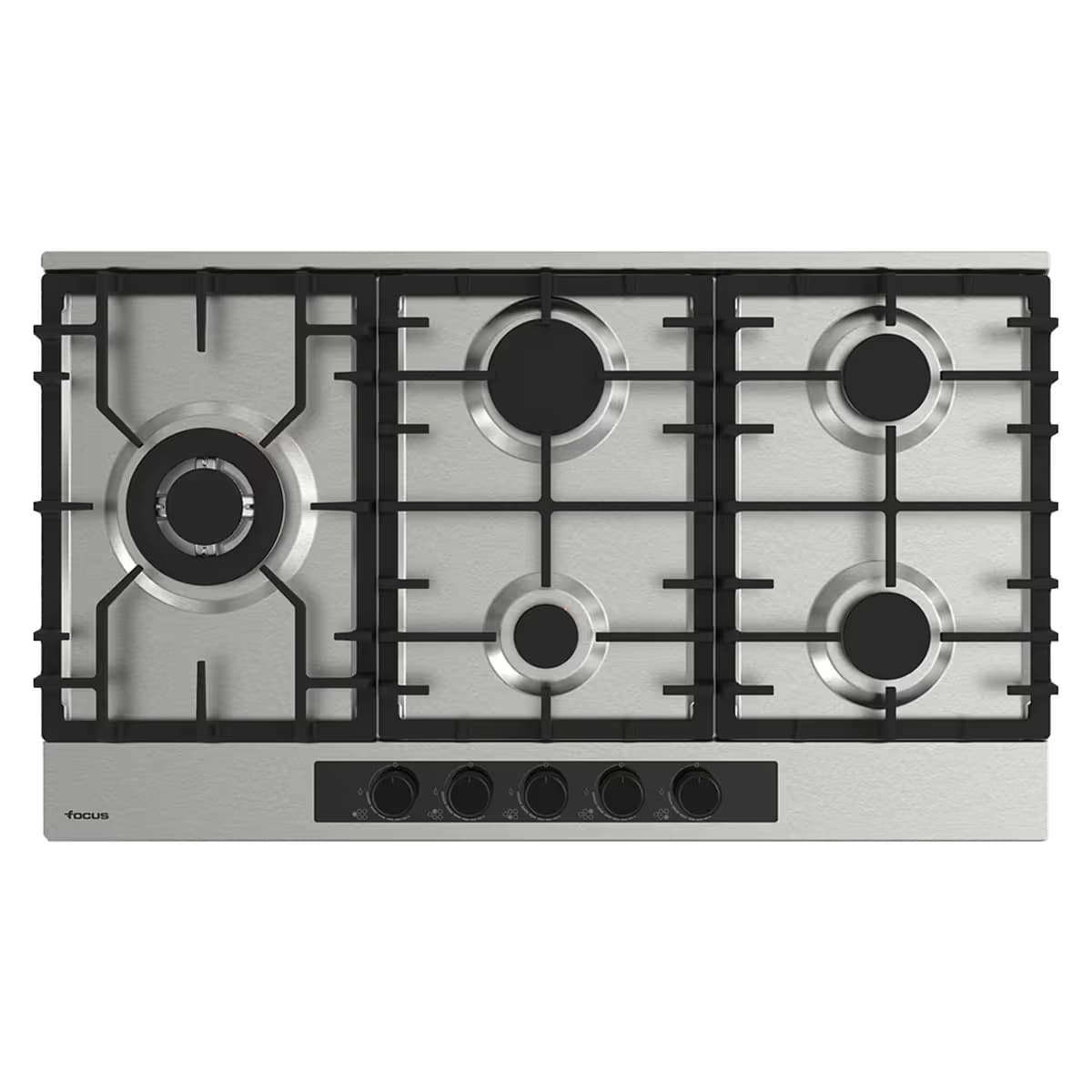 Plaque De Cuisson Encastrable FOCUS F414X 5Feux 90 cm - Inox