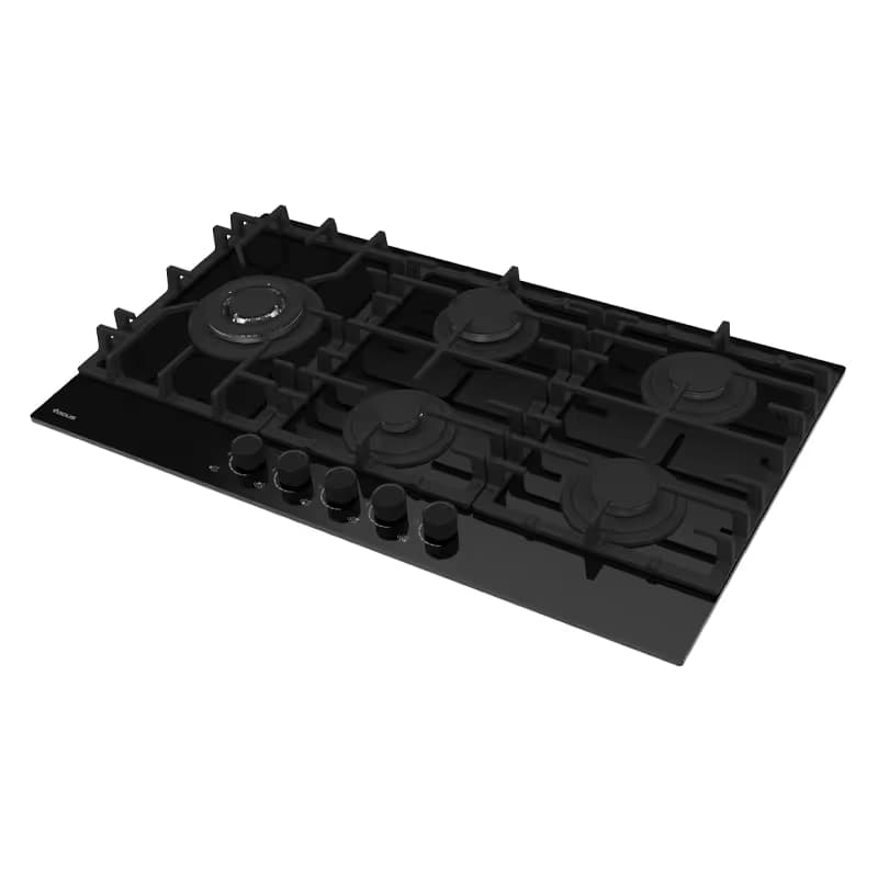 Plaque de Cuisson Encastrable FOCUS F8009BS 5 Feux 90cm - Noir  2