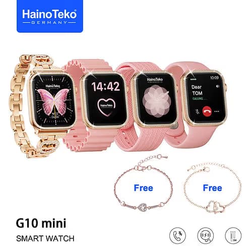 Montre connectée Haino Teko G10 Mini - Rose & Gold 1