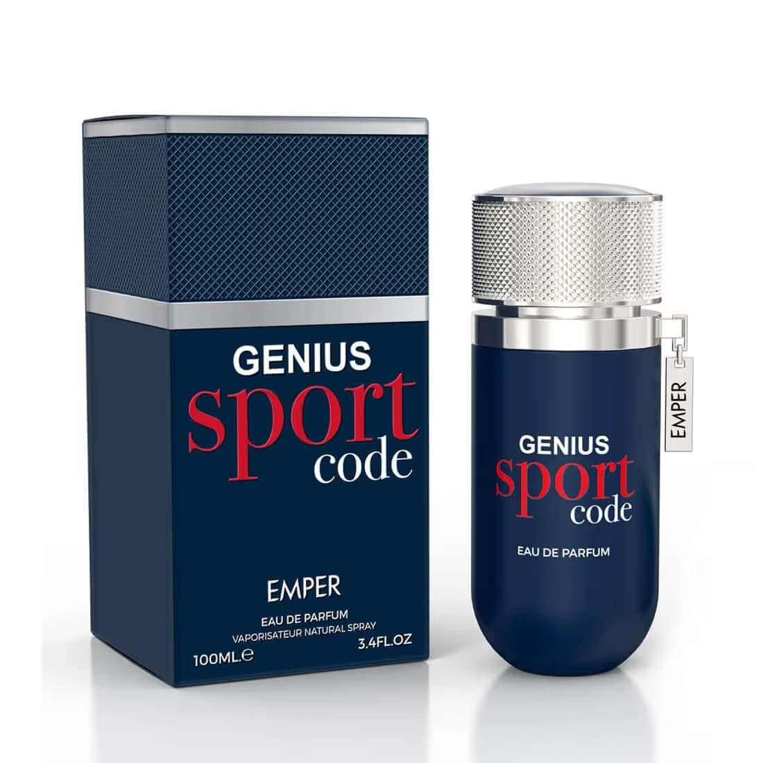 GENIUS Sport Code Eau De Parfum Pour Homme - 100 ml  1
