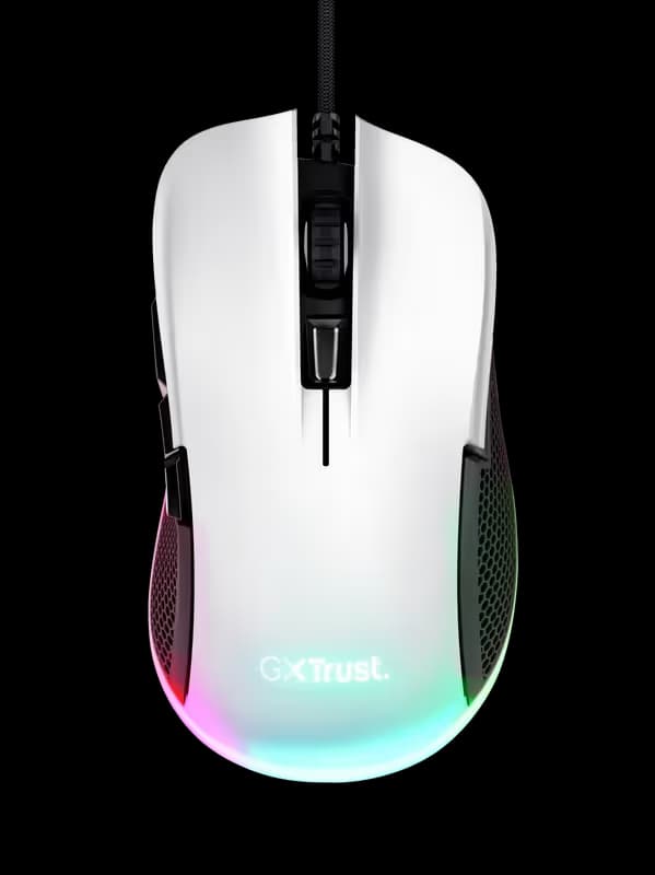 Souris Gaming GXT 922W YBAR - Blanc