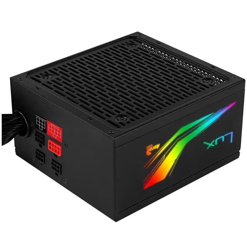 Bloc d'Alimentation AeroCool LUX 750W RGB 230V 80+Bronze APFC EU BOX 1