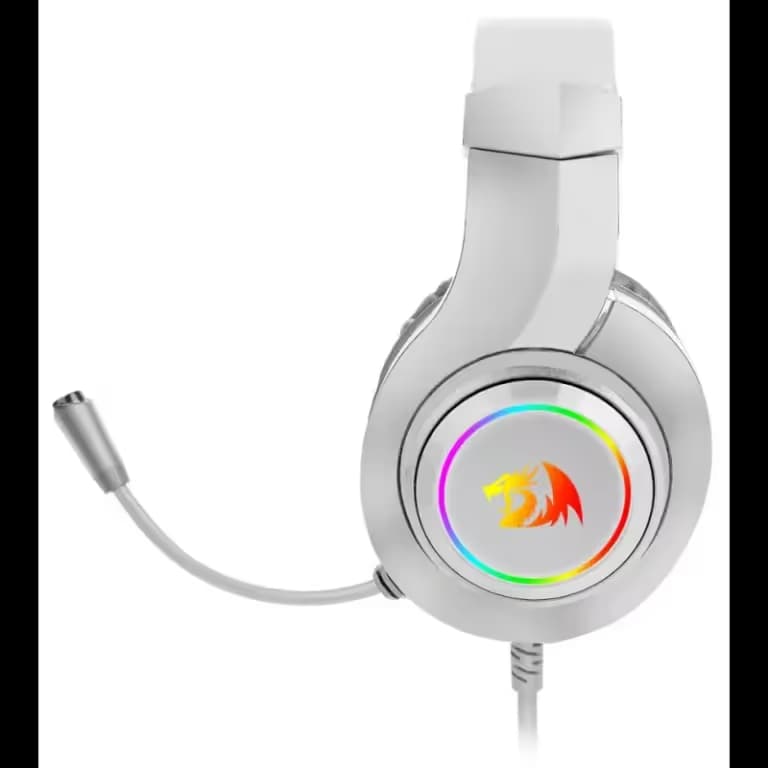 Micro Casque Gamer Redragon HYLAS H260 RGB - Blanc 3