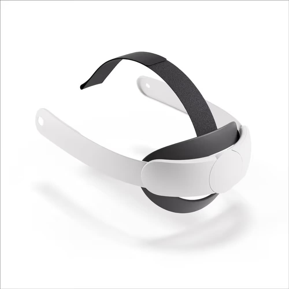 Sangle de Maintien Ergonomique Élite pour Casque Meta Quest 3 & 3S - Noir & Blanc