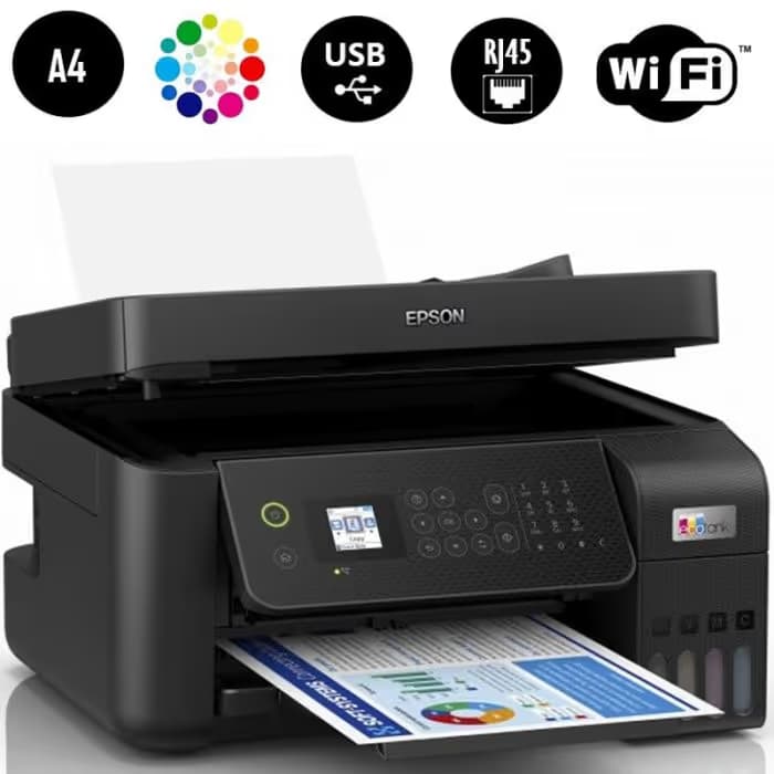 Imprimante à réservoir intégré Epson EcoTank L5290 (4en1) Couleur A4 Wifi 3