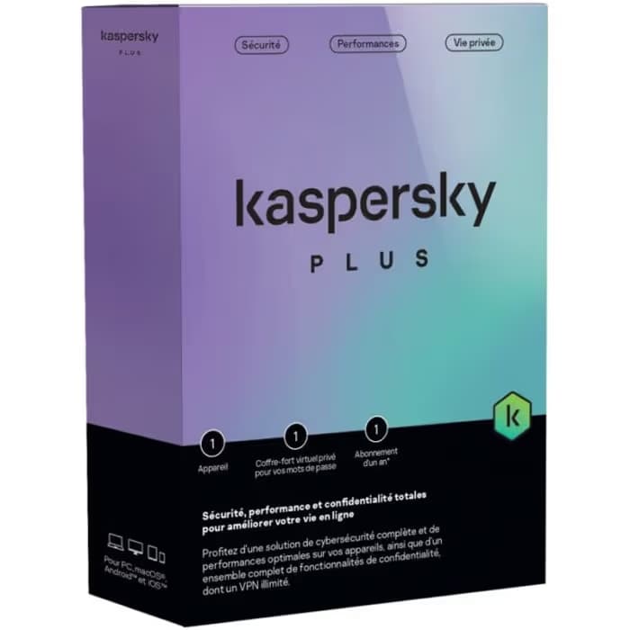 Antivirus KASPERSKY Plus 1Dev