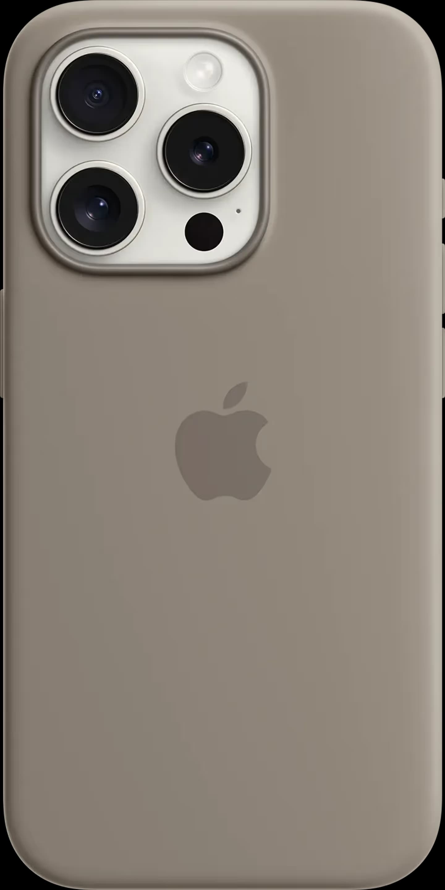 Coque en Silicone MagSafe  pour iPhone 16 Pro- Beige 1