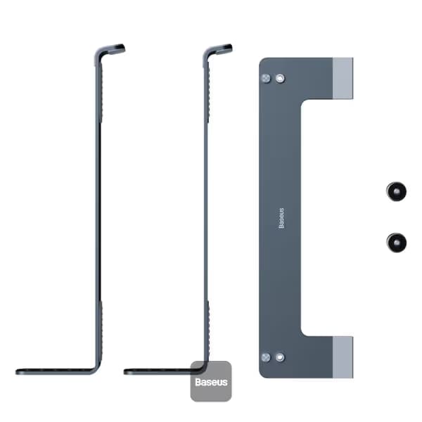 Support pour ordinateur portable de bureau Baseus Ultra Stable Series - Réglable sur 4 vitesses - Gris sidéral 3