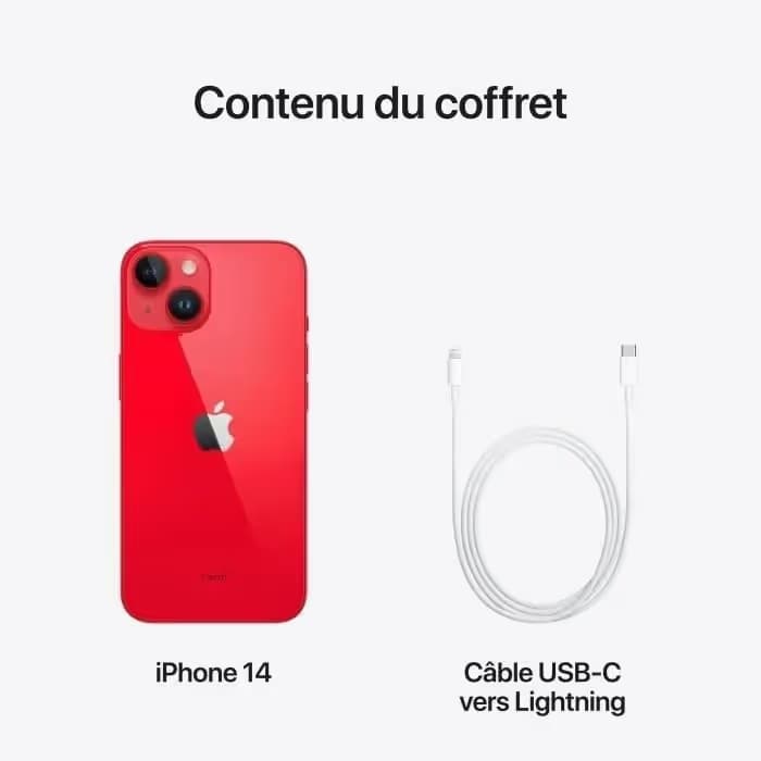 iPhone 14 128 Go - Rouge 4