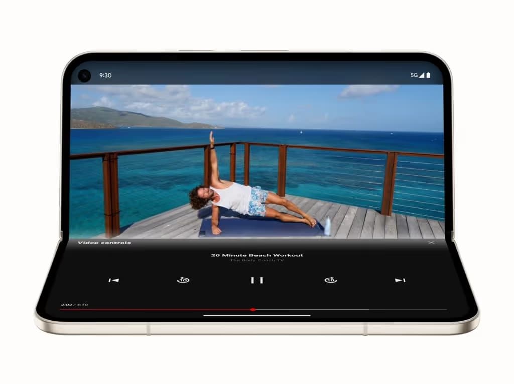 Smartphone Google Pixel 9 Pro Fold 16Go 256Go - Porcelaine 2