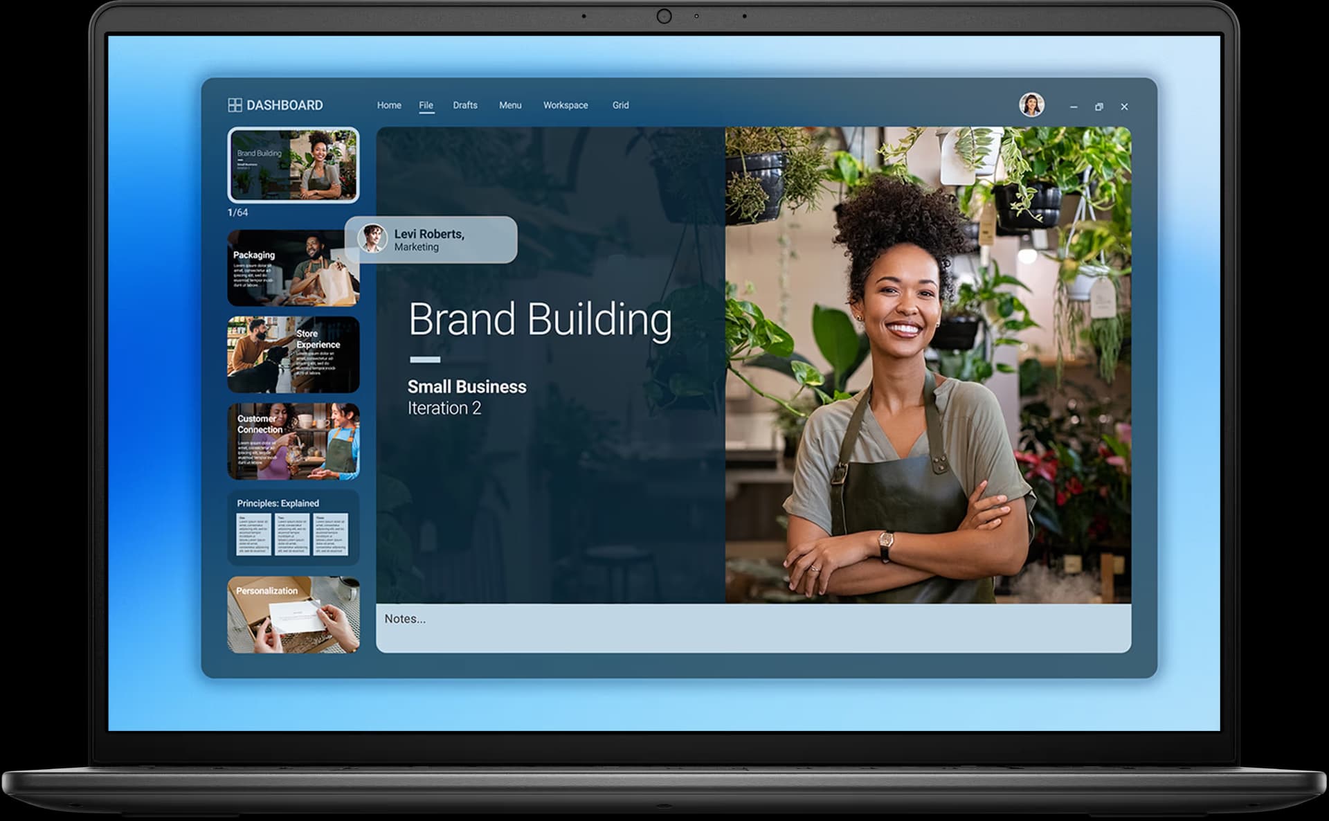 Pc Portable Dell 16 DC16250 Core 5 8Go 512Go SSD - Noir 9