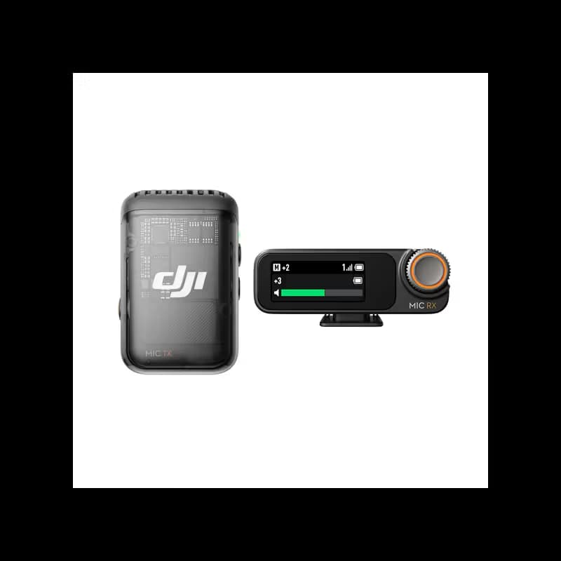 DJI Mic 2 (1RX + 1TX) Audio Professionnel
