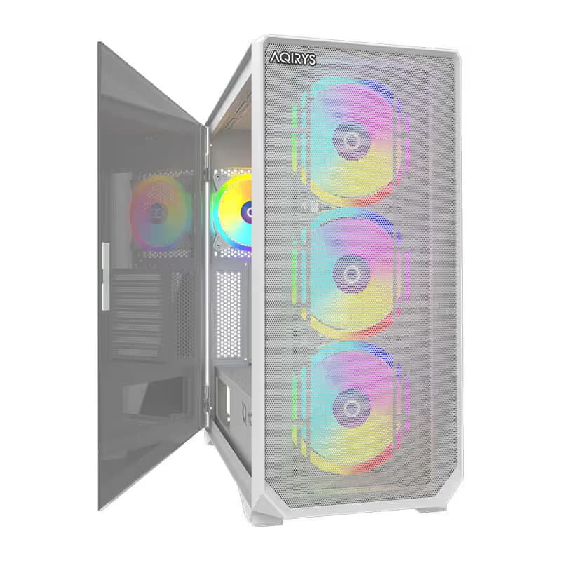 Boitier Gamer AQIRYS Arcuturus Pro 2.0 RGB - Blanc 4
