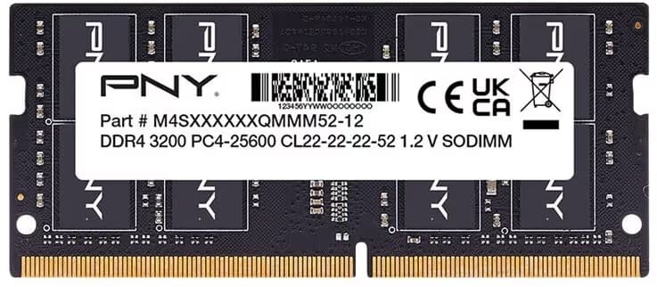 Barrette Mémoire PNY 16Go DDR4-3200 CL22 