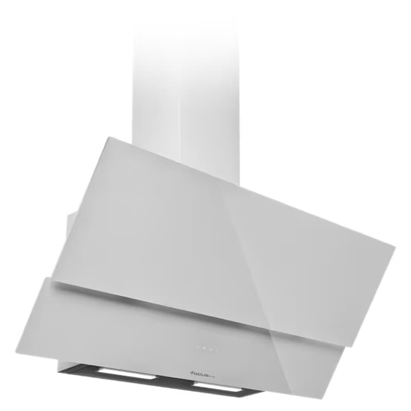 Hotte Décorative FOCUS GALAXY90W 90cm - Blanc 1