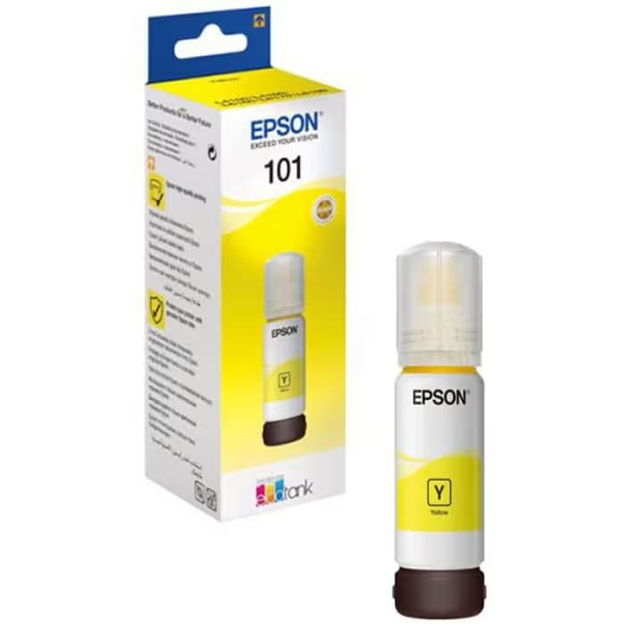 Bouteille d'Encre Original Epson T101- Jaune( C13T03V44A ) 2
