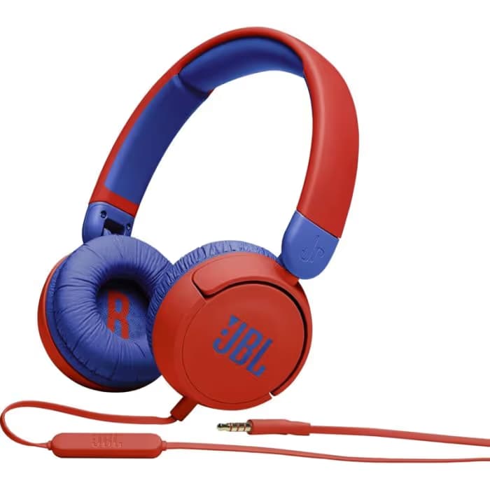 Casque Filaire JBL JR 310 pour Enfant - Bleu & Rouge 1