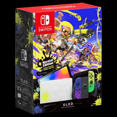 Console Nintendo Switch Oled - Edition Splatoon 3 3